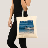 Tenerife surfer canvas tas (Voorkant (product))