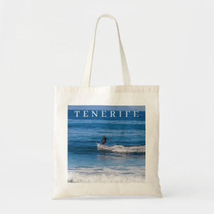 Tenerife surfer canvas tas