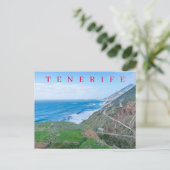 Tenerife Taganana uitzicht briefkaart (Staand voorkant)