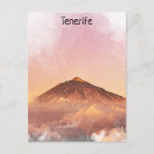 Tenerife Teide Mountain Canarische Eilanden Briefkaart (Voorkant)