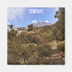 Tenerife Teide Mountain Canarische Eilanden Spanje Magneet