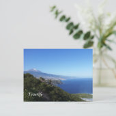 Tenerife/Teneriffa Briefkaart (Staand voorkant)