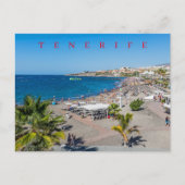 Tenerife Torviscas Beach uitzicht briefkaart (Voorkant)