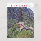 Tenerife uitzicht op Masca ansichtkaart Briefkaart (Voorkant)