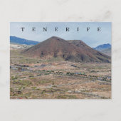 Tenerife vulkanisch landschap ansichtkaart briefkaart (Voorkant)