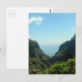Tenerife zet Teide op Briefkaart (Voorkant / Achterkant)
