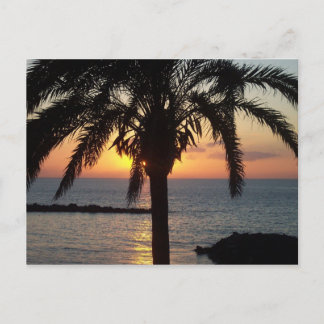 Tenerife zonsondergang briefkaart