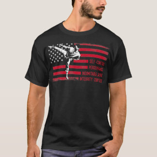 Tenets American Taekwondo Fighting 1 T-shirt