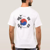 Tenets van Tae Kwon Do T-shirt (Achterkant)