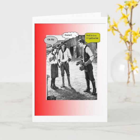 Tengallon Bday voor hem Kaart (Gele Bloem)