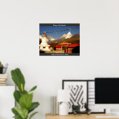 Tengboche-klooster, Nepal Poster (Thuiskantoor)