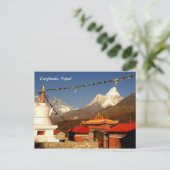 Tengboche Nepal Briefkaart (Staand voorkant)