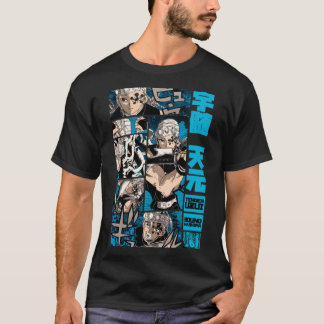 Tengen Uzui Desing = DEMON SLAYER = Manga Panel S0 T-shirt