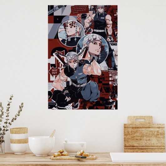 Tengen Uzui Poster (Keuken)