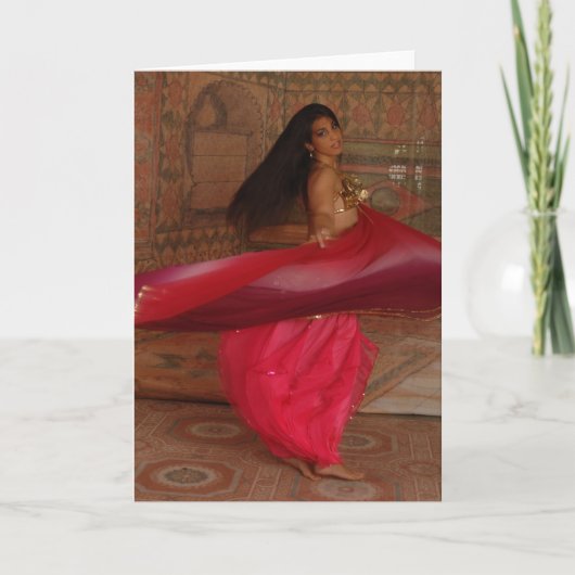 Tengere Jamilla Feestdagen Kaart (Voorkant)