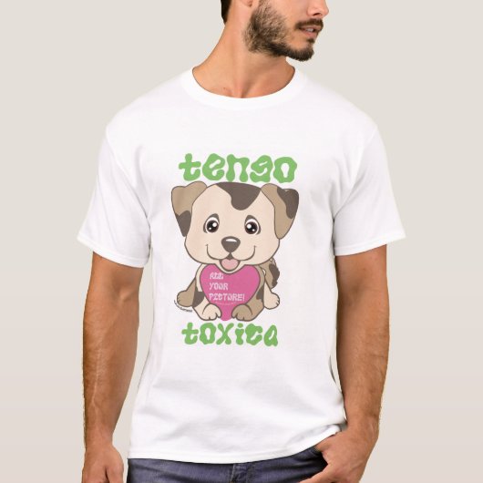 Tengo Toxica Green Dingus Puppy T-shirt (Voorkant)