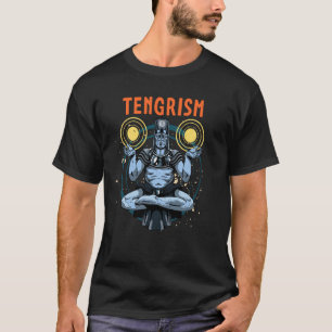Tengrism Tengri Ataturk Turks Mongools Euraziatisc T-shirt