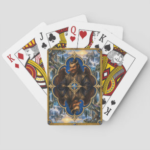 Tengu, gotische fantasie monster pokerkaarten