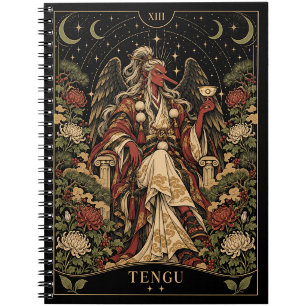 Tengu, Starlit Tarot Kunst Notitieboek