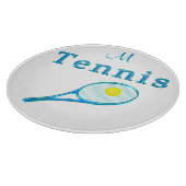  TENIS - Monogrammen Uitsnijderijen Snijplank (Hoek)
