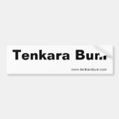 Tenkara Bum, www.tenkarabum.com Bumpersticker (Voorkant)