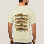 Tenkara Flies & Amago Trout T-shirt (Achterkant)