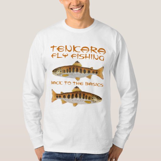 Tenkara Fly Fishing T-shirt (Voorkant)