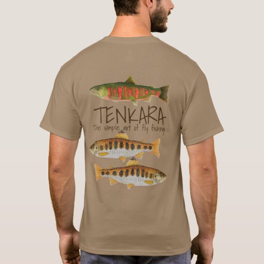 Tenkara T Shirt (Achterkant)