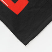 Tenminste, mijn Bernedoodle houdt van mij Valentij Fleece Deken (Hoek)