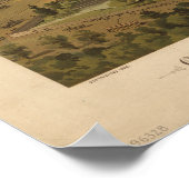 Tenn Centennial Expo 1897 Antiek Panorama Poster (Hoek)