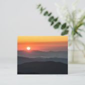 Tennant Mt, gebied Graveyard Fields, zonsopgang Briefkaart (Staand voorkant)