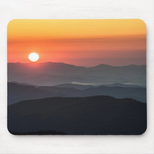 Tennant Mt, gebied Graveyard Fields, zonsopgang Muismat (Voorkant)