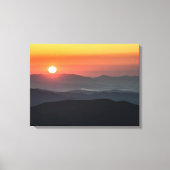 Tennant Mt, Graveyard Fields area, sunrise Canvas Afdruk (Voorkant)