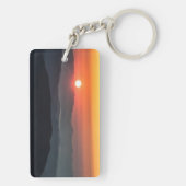 Tennant Mt, Graveyard Fields area, sunrise Sleutelhanger (achterkant)