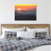 Tennant Mt, Graveyard Fields gebied, zonsopgang Canvas Afdruk (Insitu (Slaapkamer))