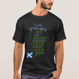 Tennant Schotse Clan Tan Schotland T-shirt