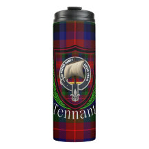 Tennant Schotse Clan Tartan & Wapen