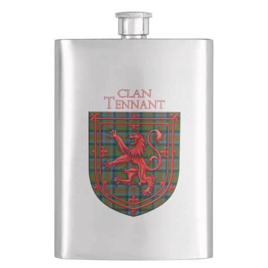 Tennant Tartan Scottish Play Lion Rampant Flacon (Voorkant)