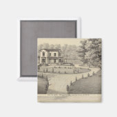 Tennant-, Weldon-residenties Magneet (Voorkant / Achterkant)