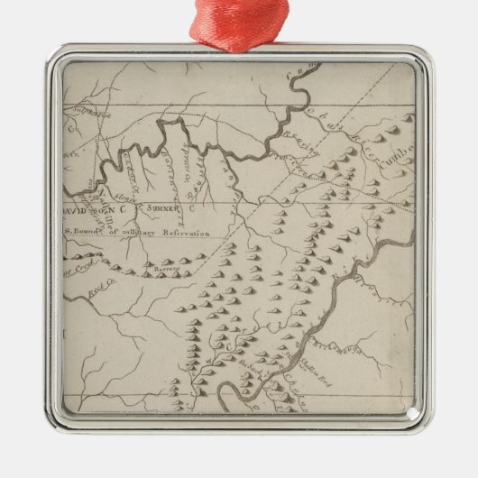 Tennassee Metalen Ornament (Voorkant)