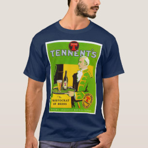 Tennents Retro-advertentie T-shirt