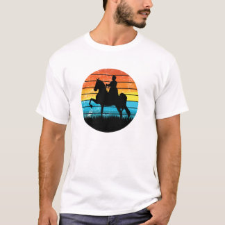  Tennesse Walking Horse American Saddlebred Retro  T-shirt