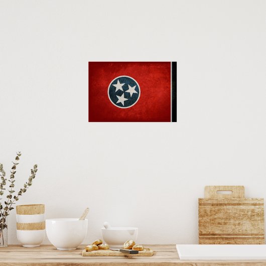 Tennessean Flag; Poster (Keuken)