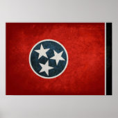 Tennessean Flag; Poster (Voorkant)
