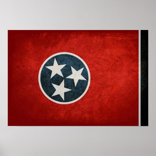 Tennessean Flag; Poster (Voorkant)