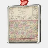 Tennessee 3 metalen ornament (Links)