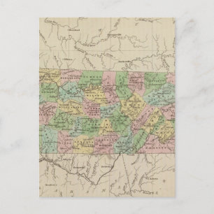 Tennessee 4 briefkaart