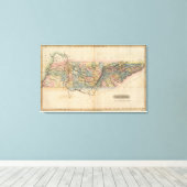 Tennessee 4 canvas afdruk (Insitu (Houten vloer))