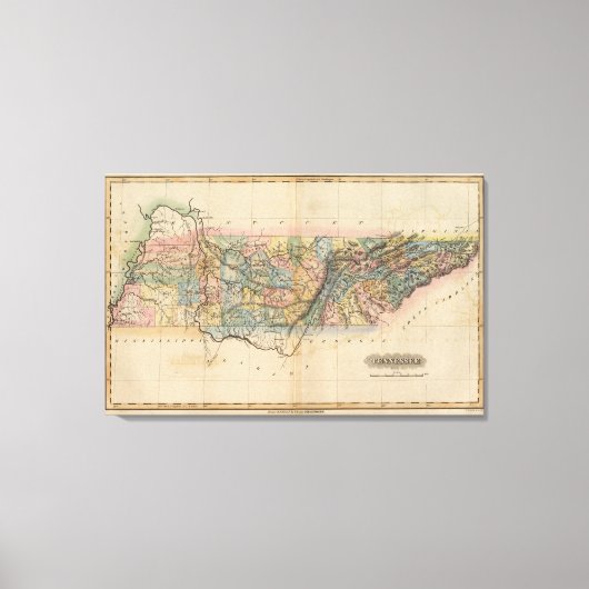 Tennessee 4 canvas afdruk (Voorkant)