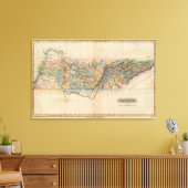Tennessee 4 canvas afdruk (Insitu (Woonkamer))